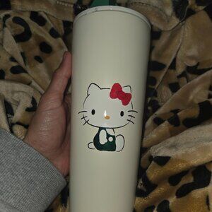Hello Kitty Starbucks Stainleess Steel Cold Cup